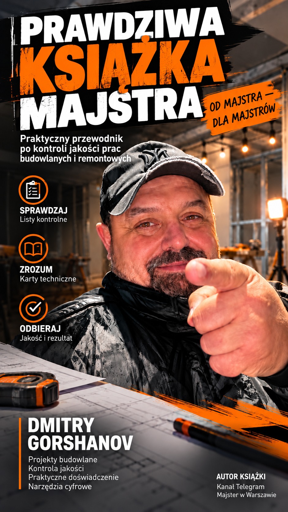 Polska okładka książki „Prawdziwa książka majstra” — Dmitry Gorshanov